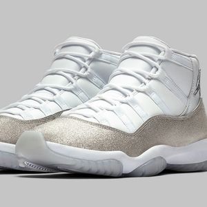 Air Jordan 11 “Metallic Silver” For Women